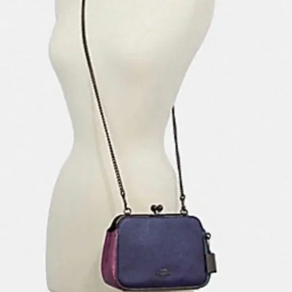 Coach pearl kisslock crossbody shop